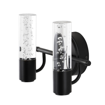 Bolha Minimalist Modern Bubble Acrylic/Iron Integrated LED Vanity Light
